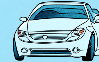 A car with tinted windows