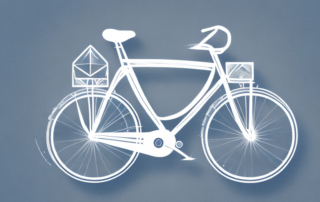 A bicycle wrapped in protective foil