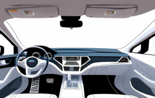 A car interior showcasing various creative and stylish decor ideas such as hanging ornaments