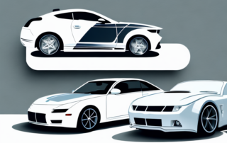 Two cars side by side