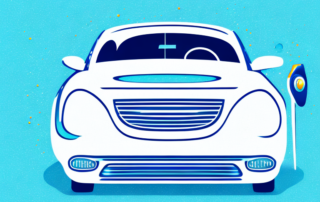 A car with a glossy and shiny finish