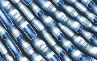 A variety of car polish bottles lined up on a shiny