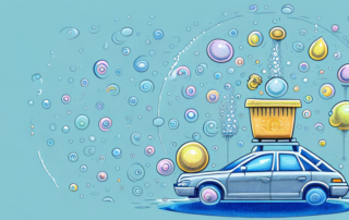 A car parked on a street