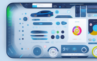 A car dashboard with various controls and a roll of adhesive foil