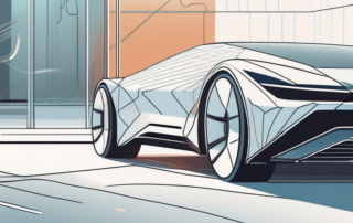 A car gleaming under a microscopic layer of nanocoating