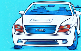 A car detailing set including items like a car wash mitt