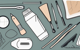 A matte surface with visible scratches