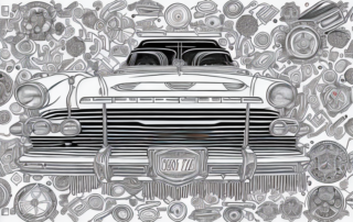 The interior of a car