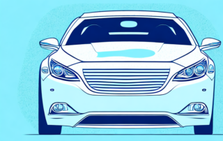 A car with tinted windows