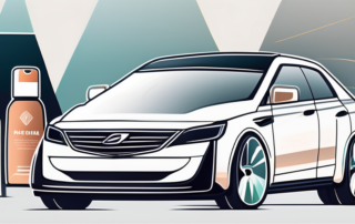 A sleek car with a matte finish