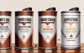 Several different types of rust converter paints in cans