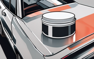 A 3m polierpaste container next to a shiny