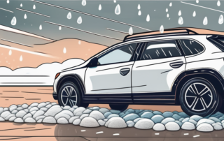 A car parked outdoors