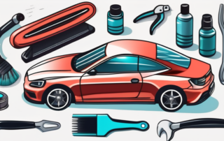 A car shining brightly after a thorough polish