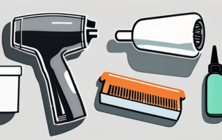 Various tools such as a scraper