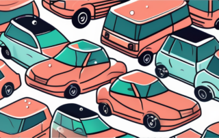 Several different types of car shampoos lined up on a shiny car hood
