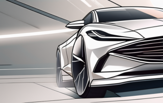 A car covered in a sleek 3d autofolie