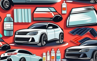 Several high-quality microfiber cloths in different colors