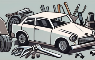 A toolbox with a broken tool sticking out