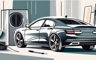 A car with a glossy finish