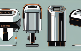 Several different models of battery-powered polishing machines