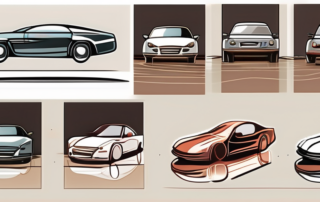 A variety of items such as a car