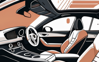 A car interior focusing on the seats