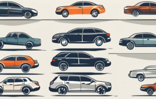 A variety of well-maintained used cars of different models and years