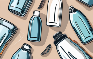 Various plastic objects such as a car dashboard