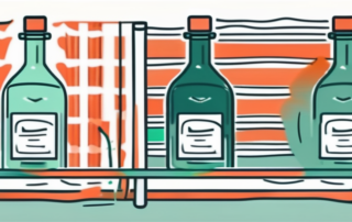 A bottle of isopropanol