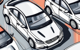 A variety of car care products like waxes