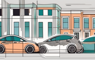 A car undergoing the process of foliation