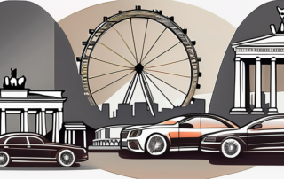 Various types of car rims