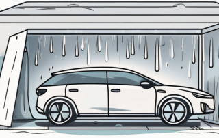 A car fully covered with a protective cover