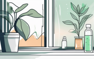 An open window with fresh air flowing in
