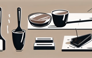 Various tools used for kneading lacquer