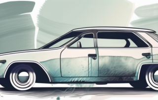 Several car underbodies