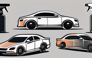 Several black cars with a glossy finish