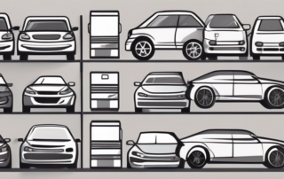 Various car parts like engine