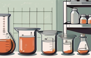 A bottle of isopropanol