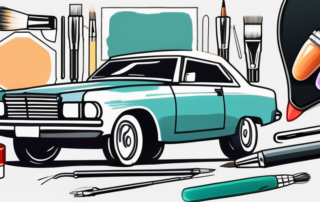 A car with a glossy finish