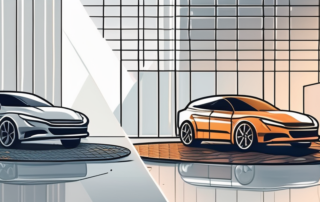 Two different types of polishing sponges