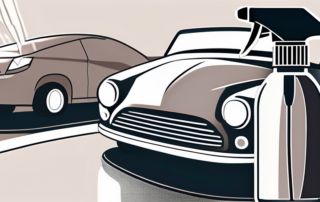 A car with matte-finished headlights