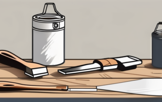 Various tools such as a paint scraper