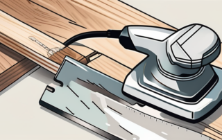 An oscillating multi-tool in action