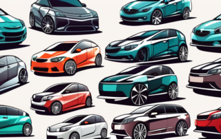 A variety of cars with different types of high-quality