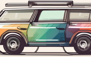 Several different types of car polishing machines