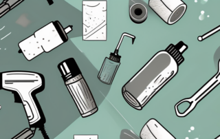 Various tools such as a scraper