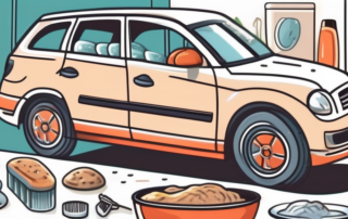 A car door with a highlighted door seal