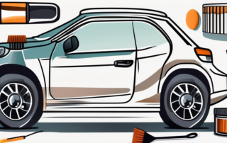 Various car care products such as polish